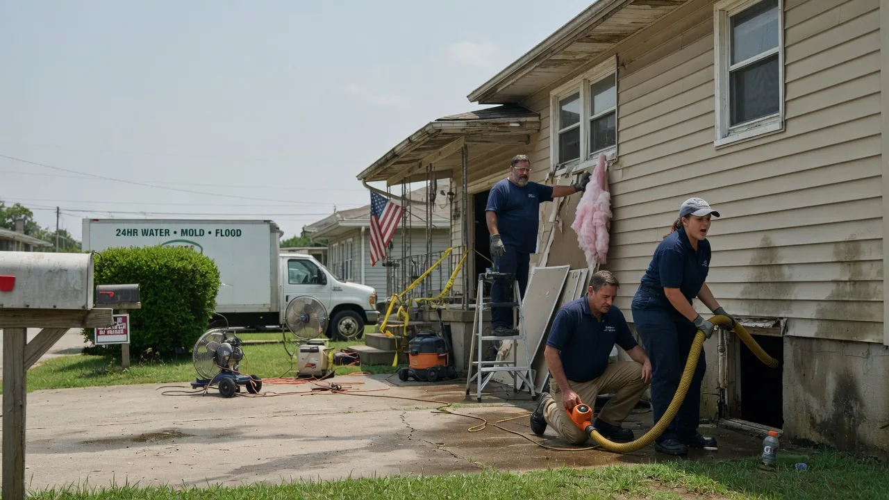 Water Damage Repair in Shortsville, NY near me